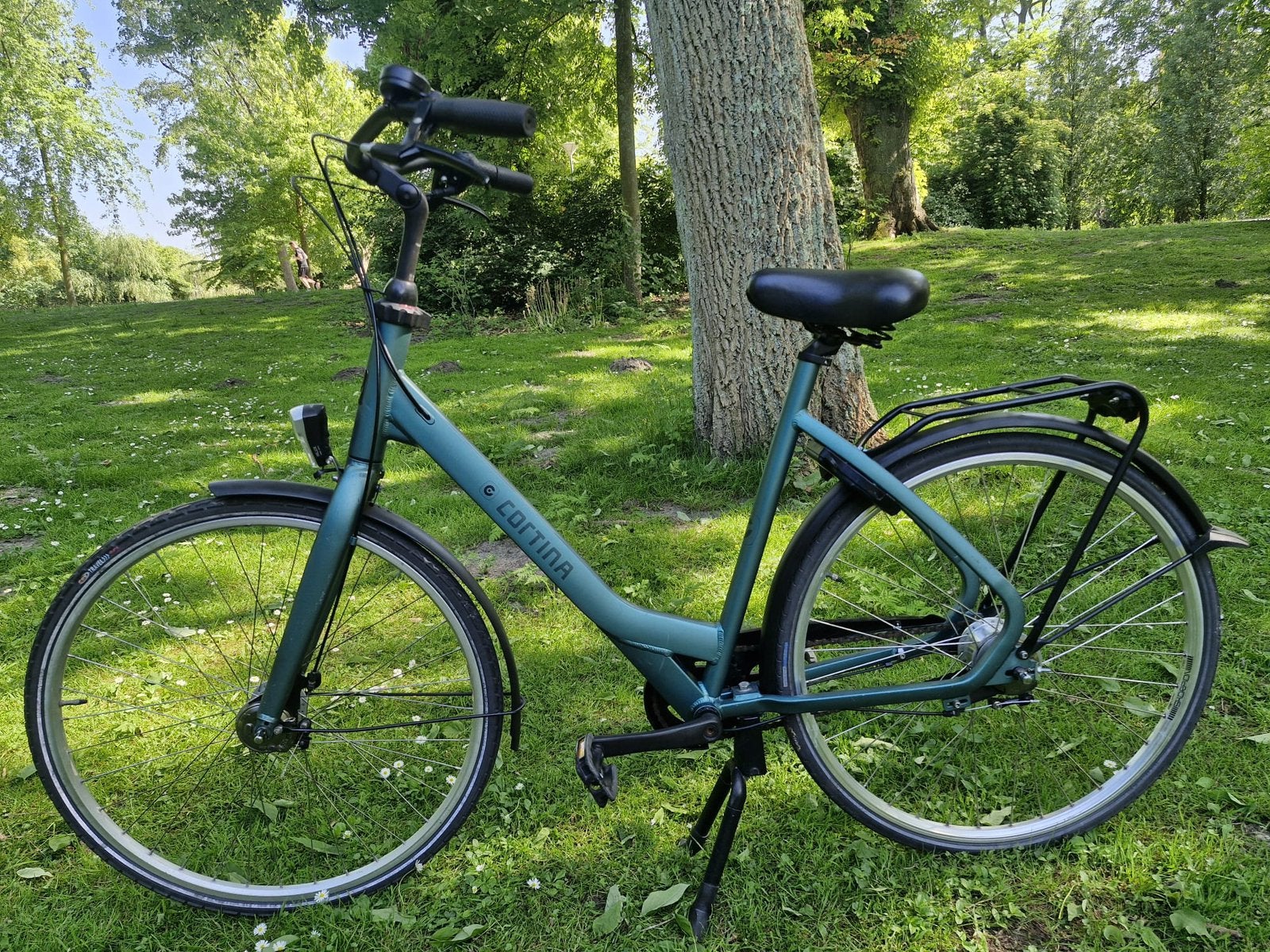 Cortina common N7 damesfiets 57 cm z.g.a.n, Minder dan 10 versnellingen, 56 cm of meer, Zo goed als nieuw, Ophalen