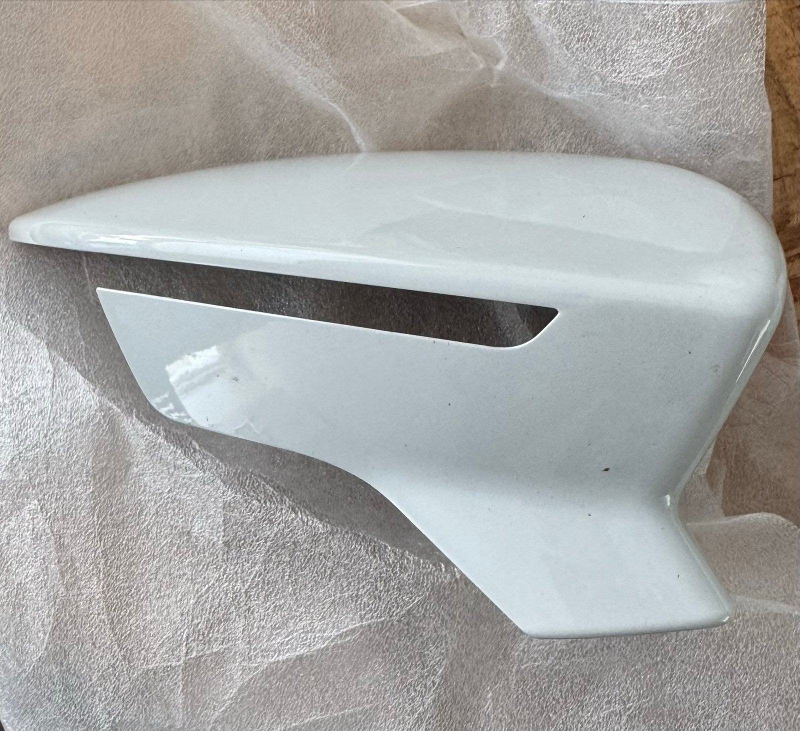 Seat Leon 5F Spiegelkap Nevada Wit - Gebruikt, Goede Staat, Ophalen of Verzenden, Gebruikt, Seat