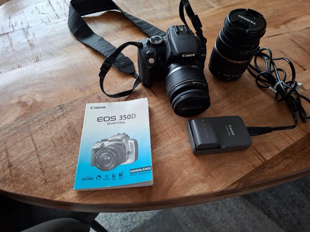 canon, Audio, Tv en Foto, Fotocamera's Digitaal, Ophalen, Gebruikt, Spiegelreflex, Canon