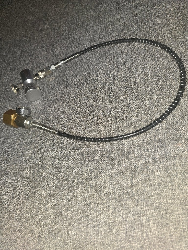 SodaStream vulset / refill-adapter met slang en manometer, Ophalen of Verzenden, Zo goed als nieuw