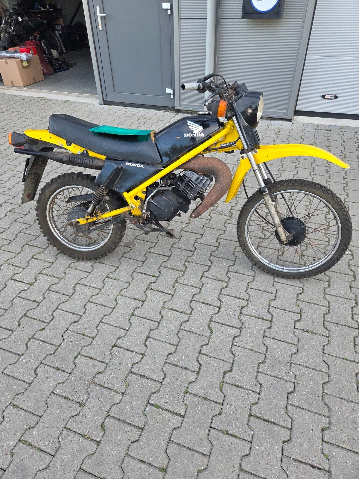 Honda mt8 loopt mooi stationair en met papieren, Ophalen, Gebruikt, 80 cc, MT