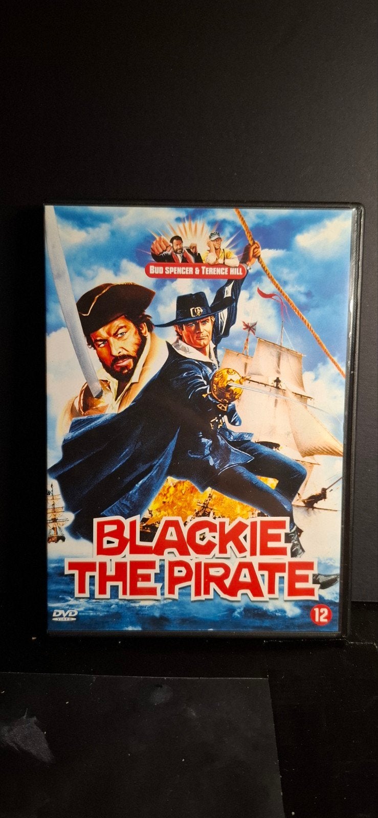 Blackie the Pirate DVD - Bud Spencer & Terence Hill, Vanaf 12 jaar, Ophalen of Verzenden, Gebruikt