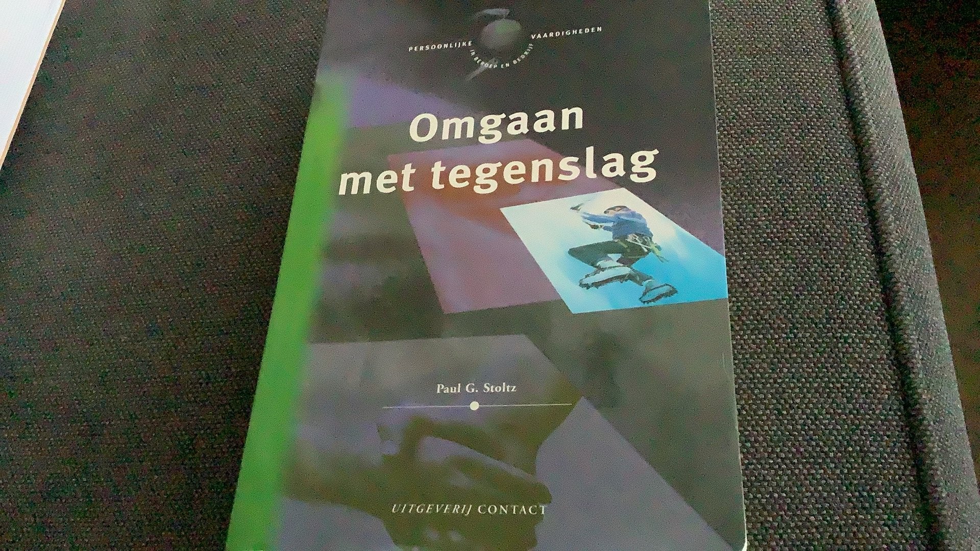 P.G. Stoltz - Omgaan met tegenslag, P.G. Stoltz, Ophalen of Verzenden, Management, Zo goed als nieuw