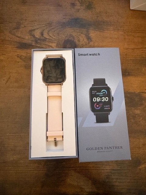 Smartwatch – Stijlvol, Slim & Veelzijdig, Stappen, Nieuw, Ophalen of Verzenden, Roze