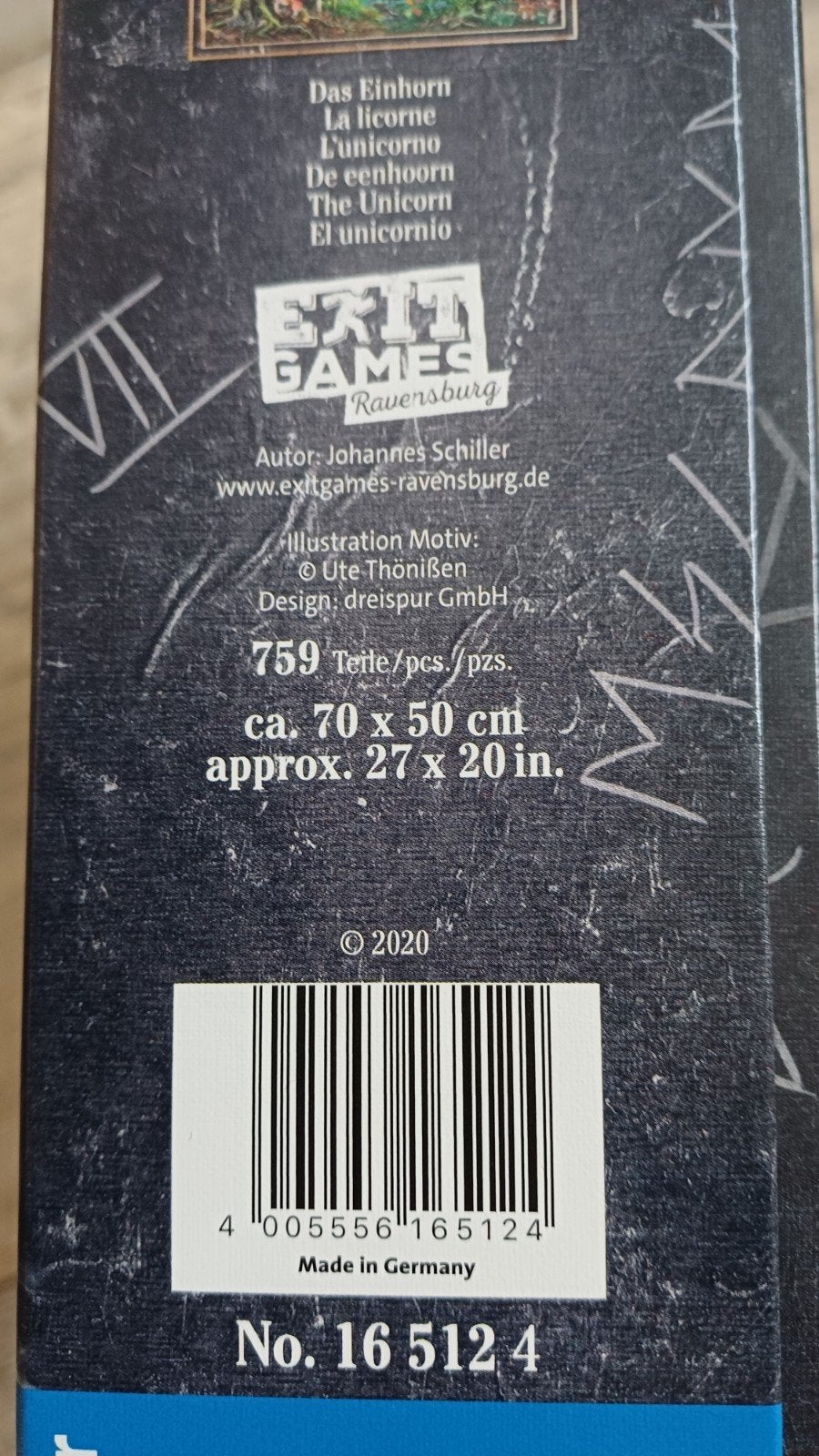 Foto 4 van Ravensburger escape puzzel eenhoorn