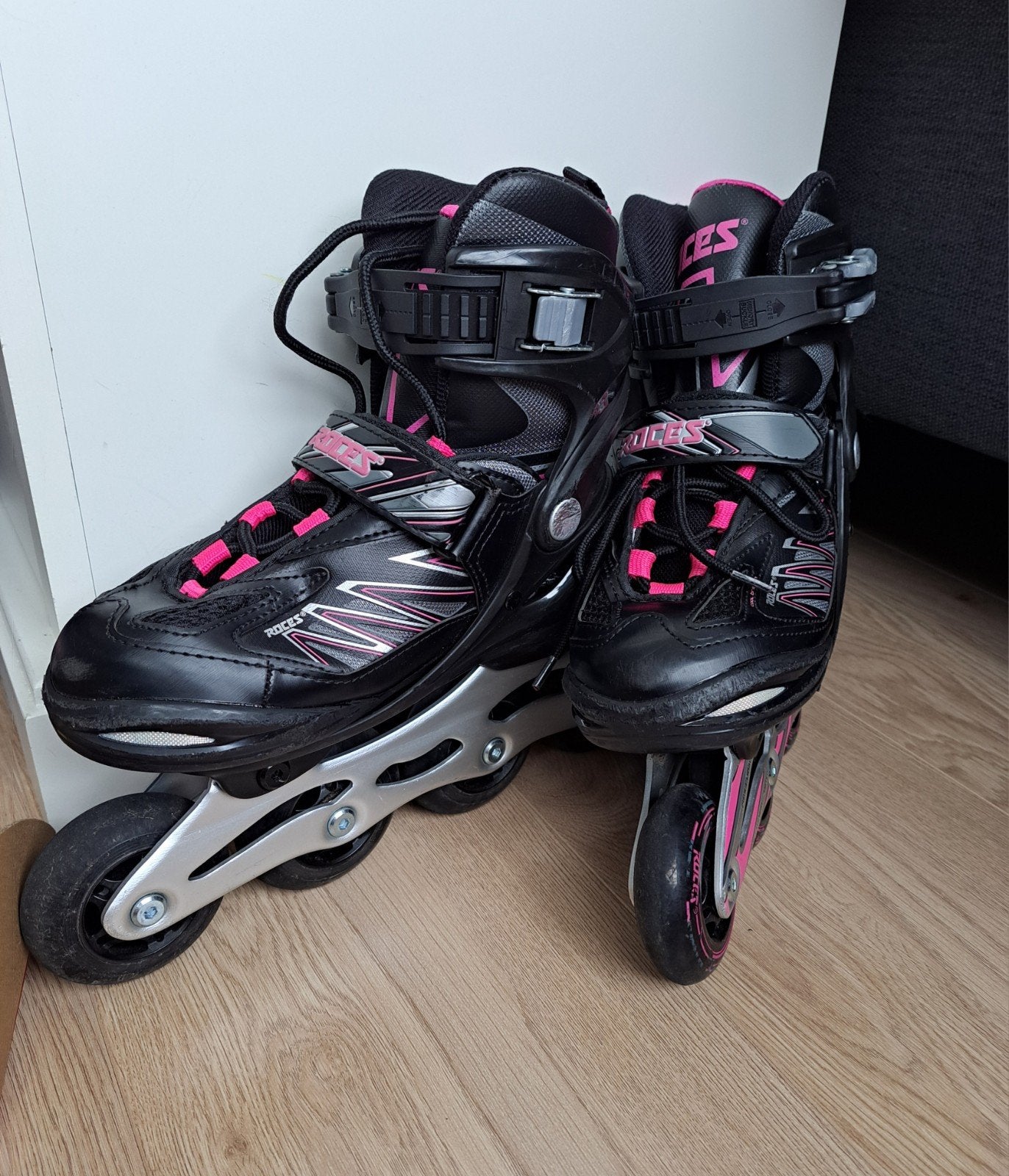 Roces skeelers maat 30-35, Ophalen, Kinderen, Roces, Inline skates 4 wielen
