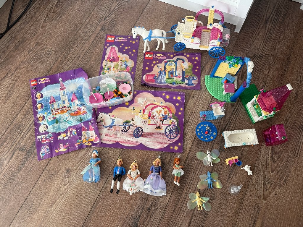 Lego Belville 5825, 5827, 5837 en 5824, Gebruikt, Overige thema's, Lego, Ophalen of Verzenden