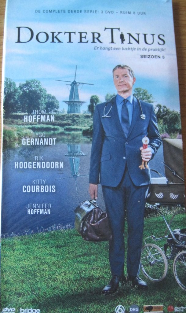 Dokter Tinus - de complete derde serie - nieuw en geseald, Cd's en Dvd's, Alle leeftijden, Drama, Nieuw in verpakking, Seizoen 3