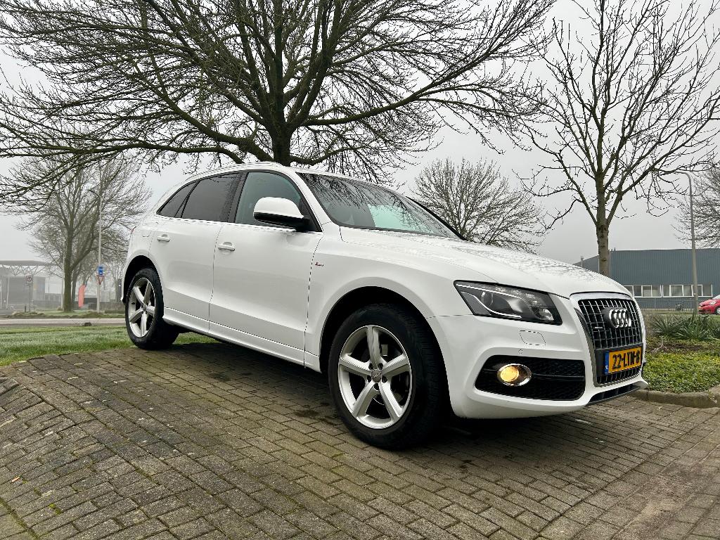 Audi Q5 2.0 Tfsi Quattro 2010 Wit S-line, Auto's, Audi, Particulier, Q5, 4x4, ABS, Airbags, Airconditioning, Alarm, Automatische klimaatregeling
