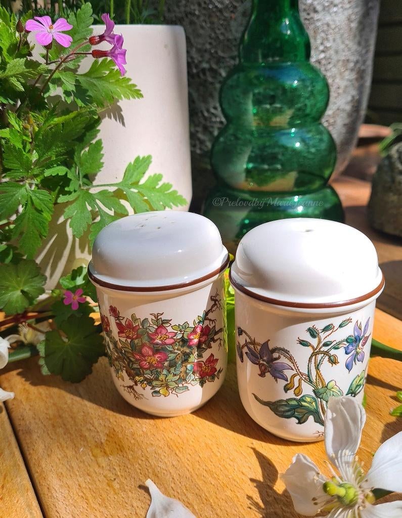 Villeroy & Boch, patroon Botanica zout| peperstel., Overige typen, Ophalen of Verzenden, Zo goed als nieuw, Overige stijlen
