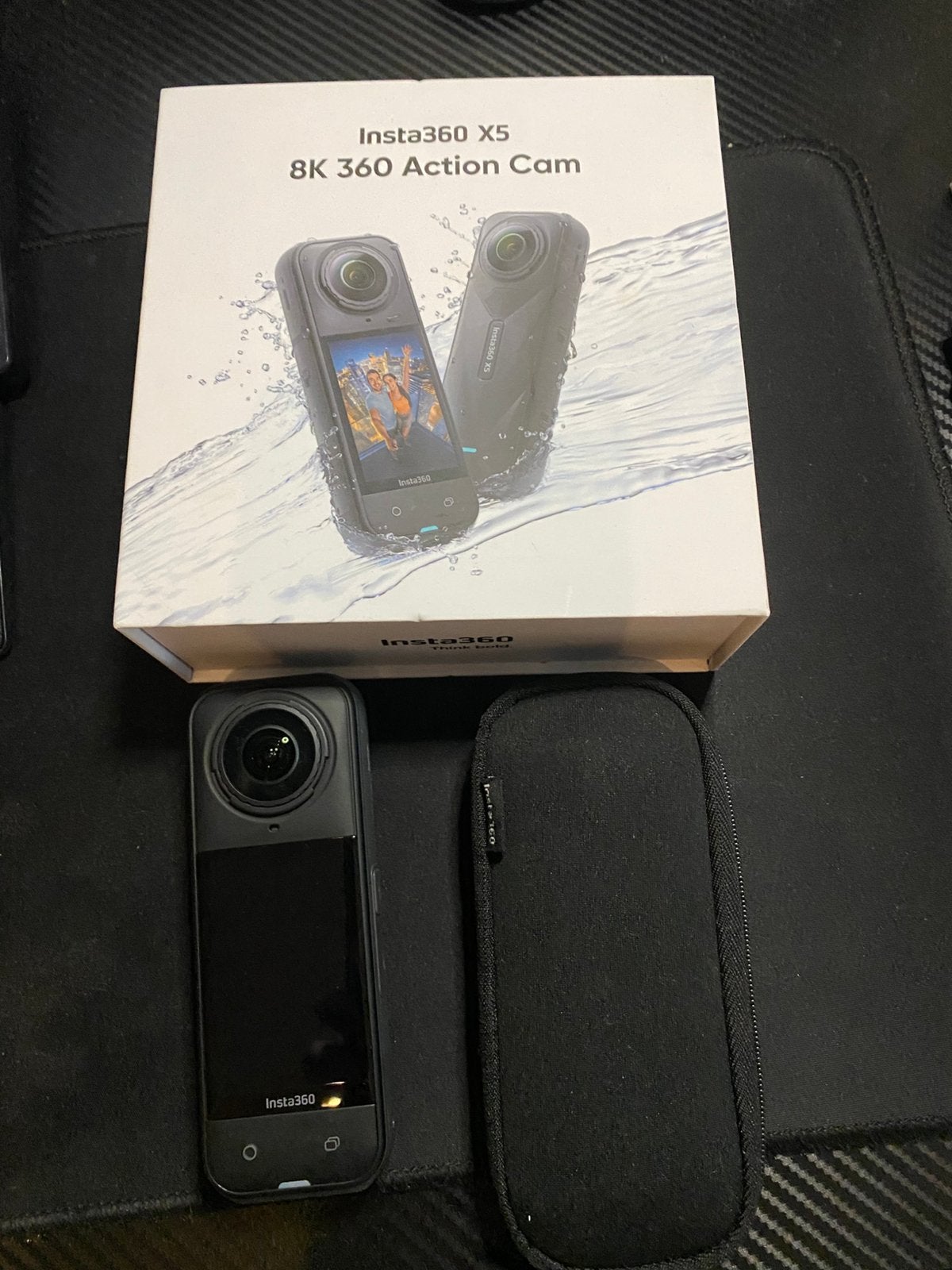 Action camera Insta 360 X5 met accessoires, Ophalen, Zo goed als nieuw, Overige merken