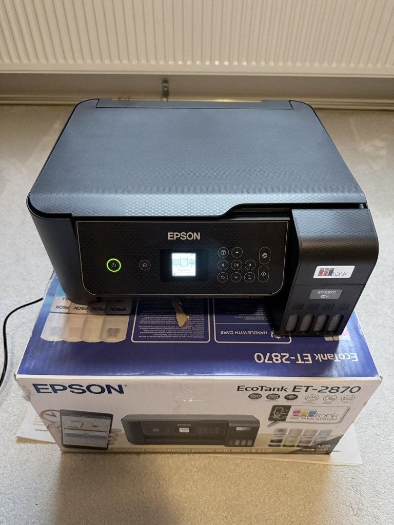 Epson Ecotank ET-2870, Computers en Software, All-in-one, Draadloos, Ophalen of Verzenden, Zo goed als nieuw