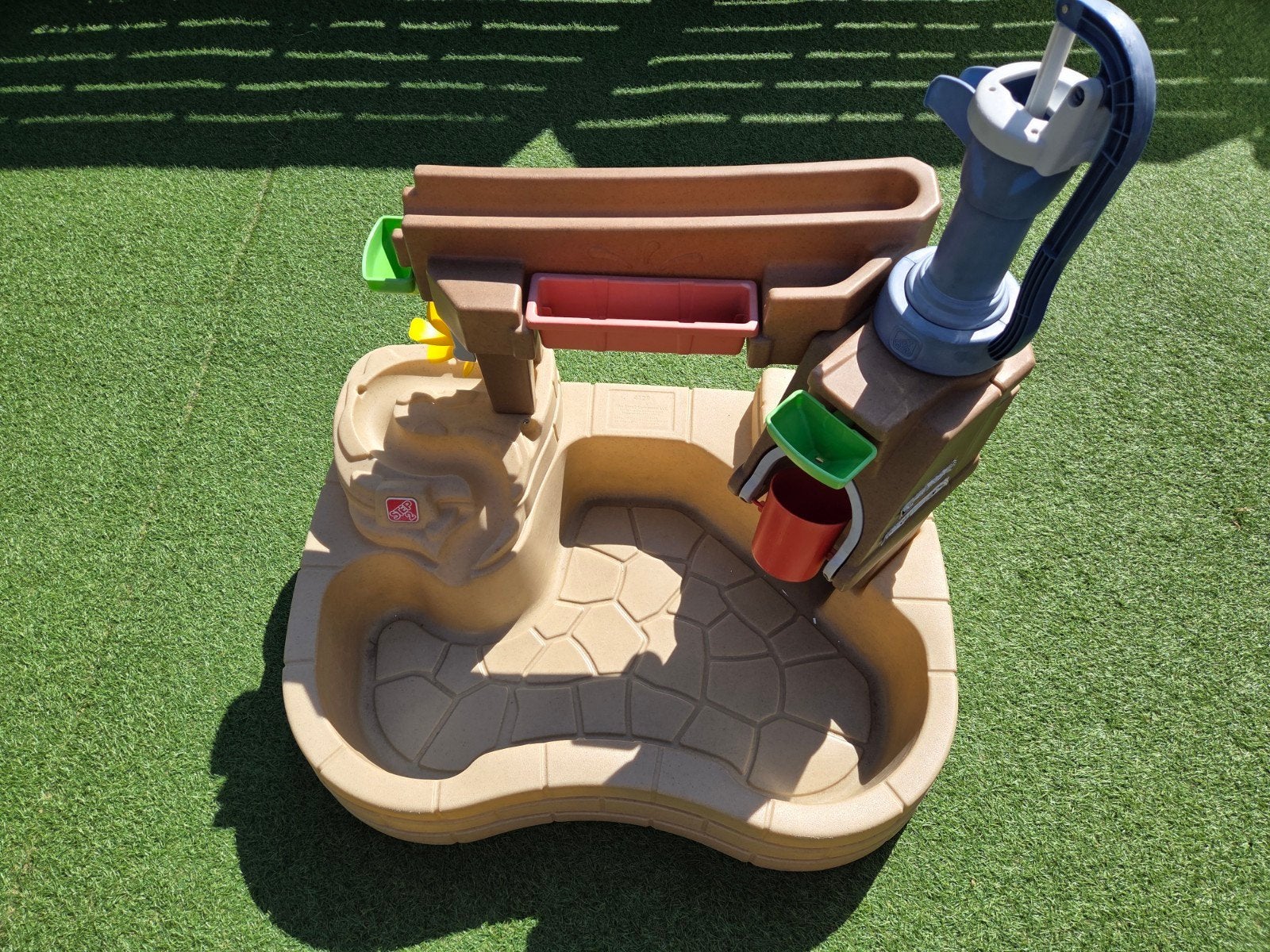 Step2 Waterplay tafel/bak met pomp en waterrad, Ophalen, Zo goed als nieuw