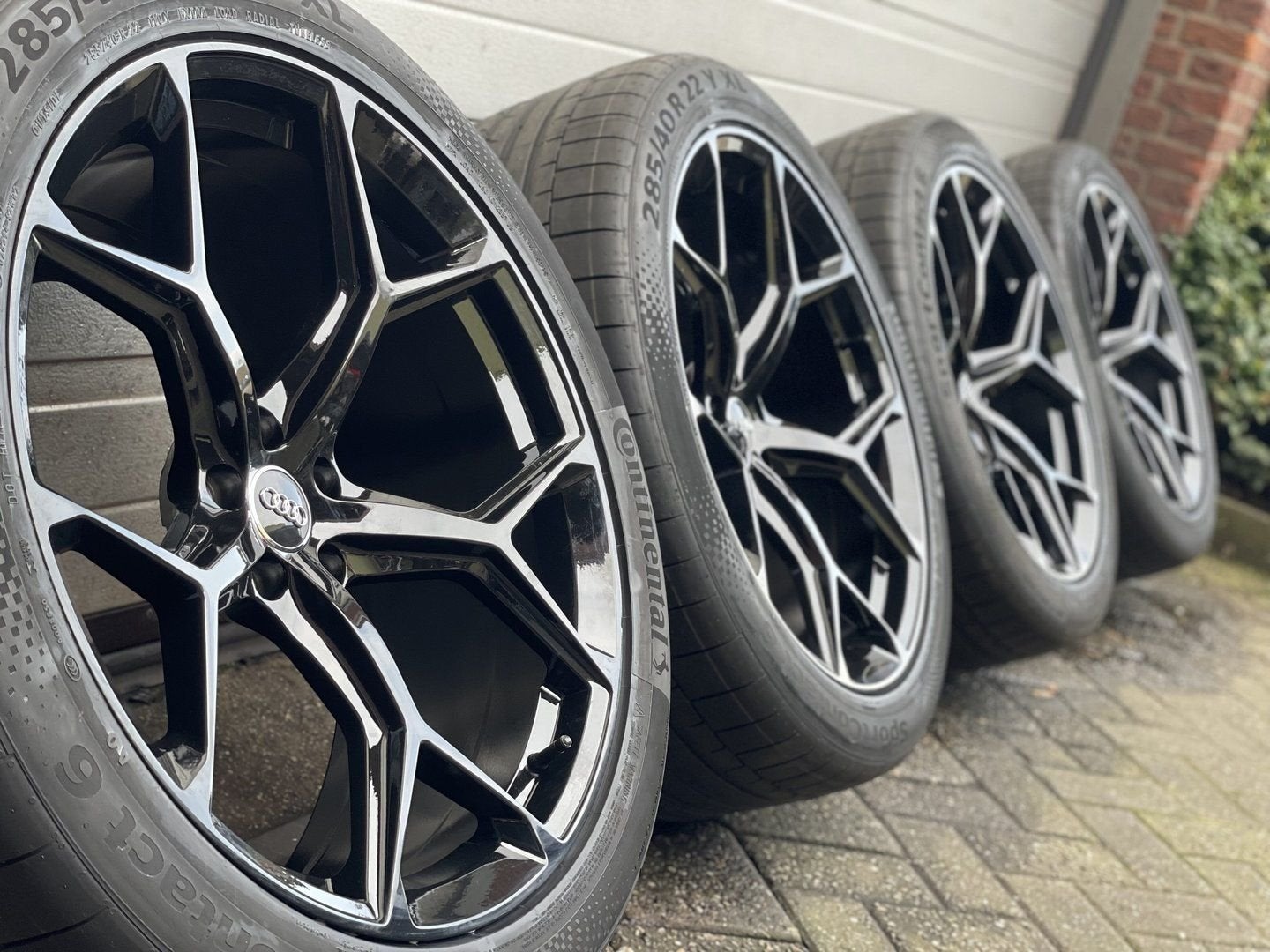 22 Audi Q8 SQ8 SQ7 Q7 E-tron S Sportback 50 55 s-line velgen, Auto-onderdelen, Banden en Velgen, Banden en Velgen, Zomerbanden