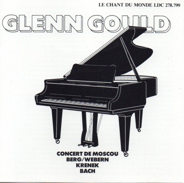 glenn gould, Ophalen of Verzenden, Barok, Zo goed als nieuw, Overige typen