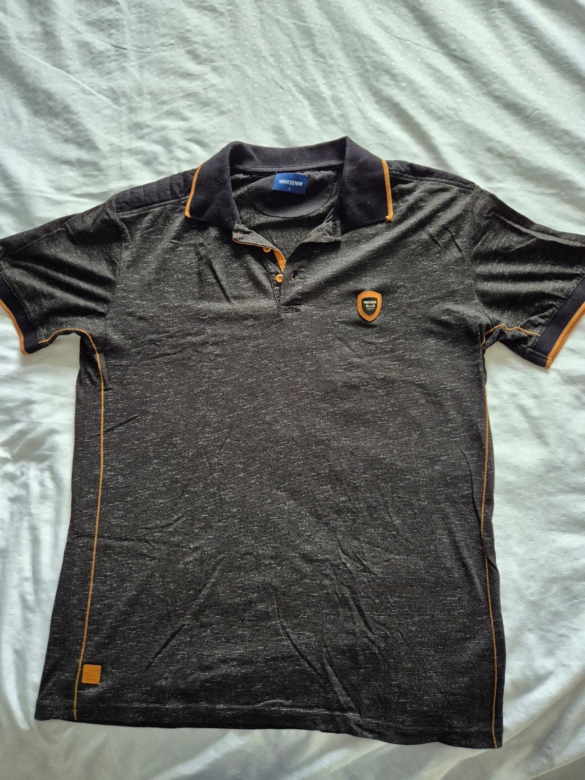 Polo WAM Denim, Ophalen of Verzenden, Zo goed als nieuw, Zwart