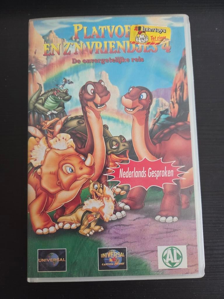 Platvoet en zijn vriendjes 4: De onvergetelijke reis (VHS), Cd's en Dvd's, VHS | Kinderen en Jeugd, Ophalen, Gebruikt, Tekenfilm