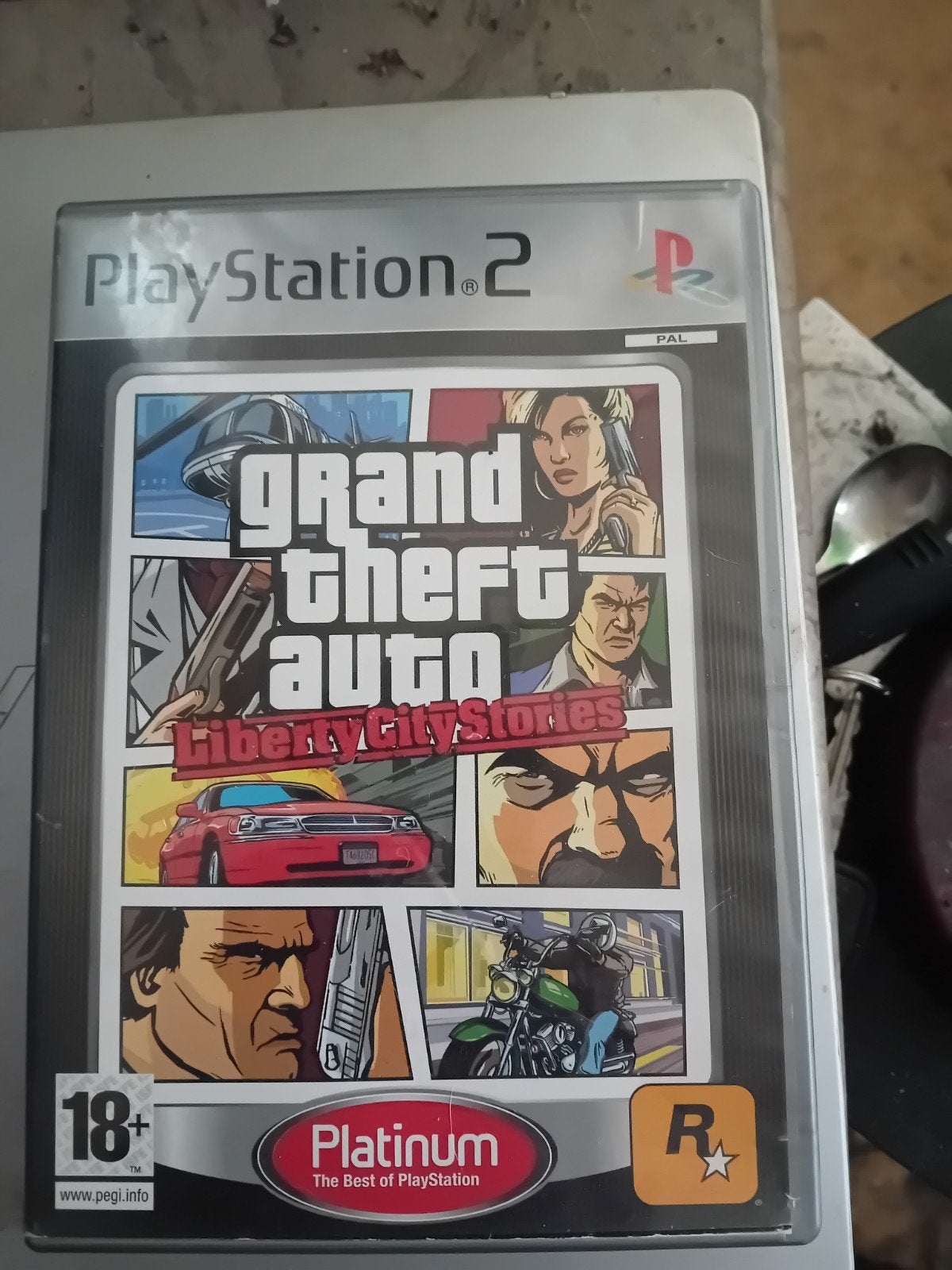 Grand Theft Auto: Liberty City Stories PS2 Platinum, Ophalen of Verzenden