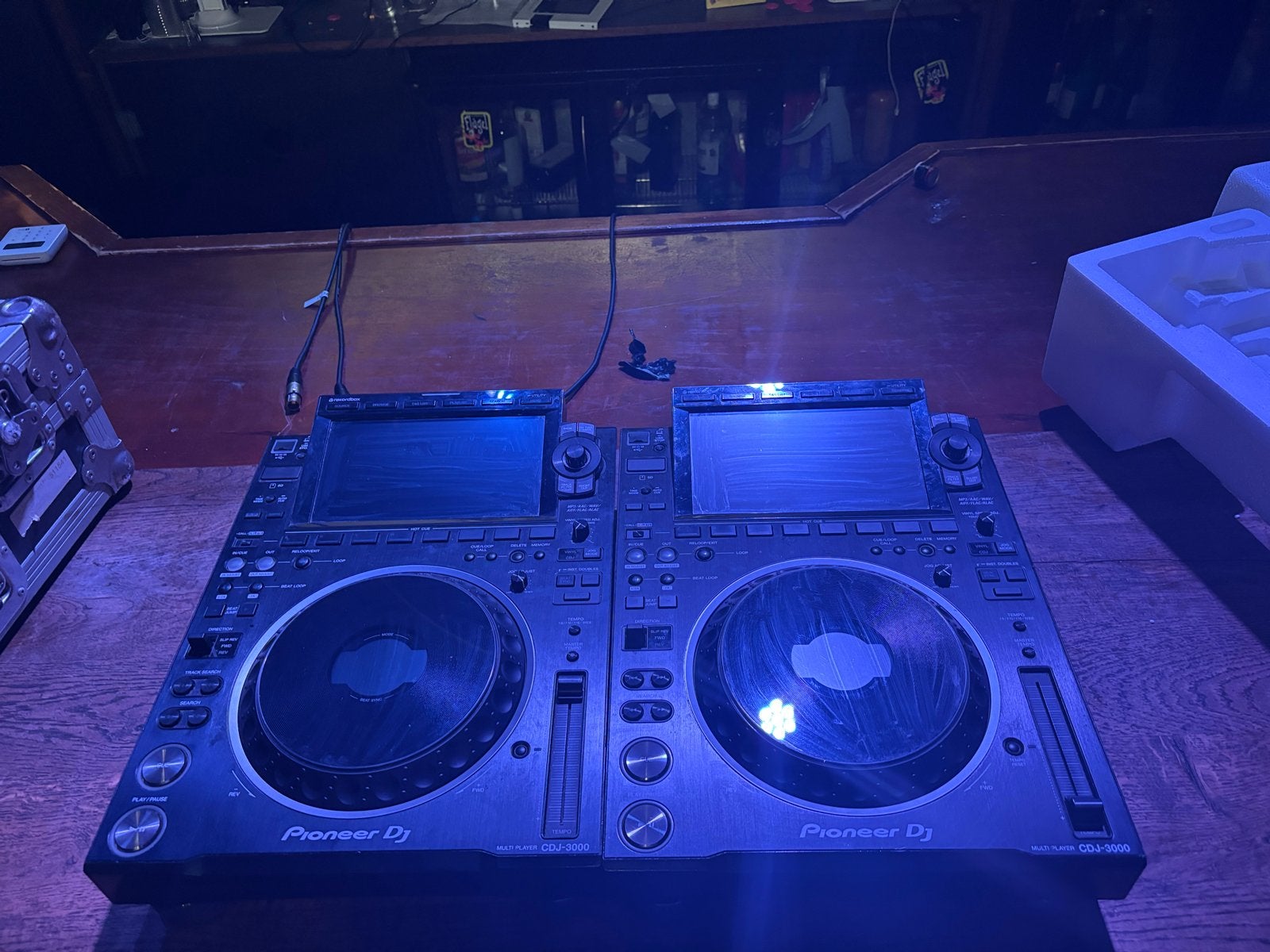 Pioneer CDJ-3000 DJ-set met flightcase, Ophalen of Verzenden, Zo goed als nieuw, Dj-set, Pioneer