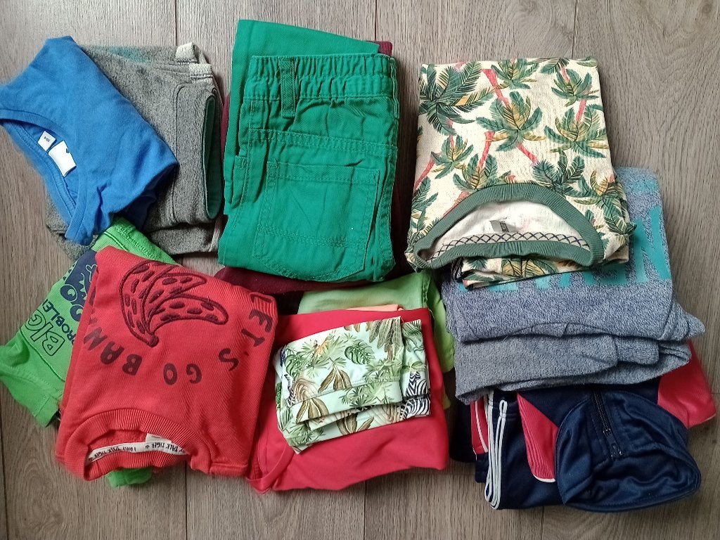 kinderkleding pakket maat 98/104, Ophalen, Gebruikt, Maat 98