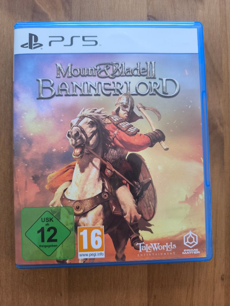 Mount&Blade Bannerlord PS5, Ophalen, 1 speler, Zo goed als nieuw, Role Playing Game (Rpg)