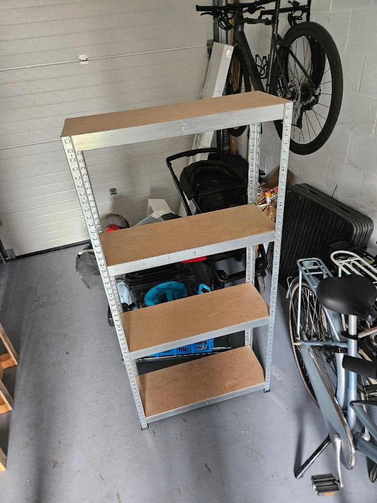 Stellingkast, Ophalen, Gebruikt