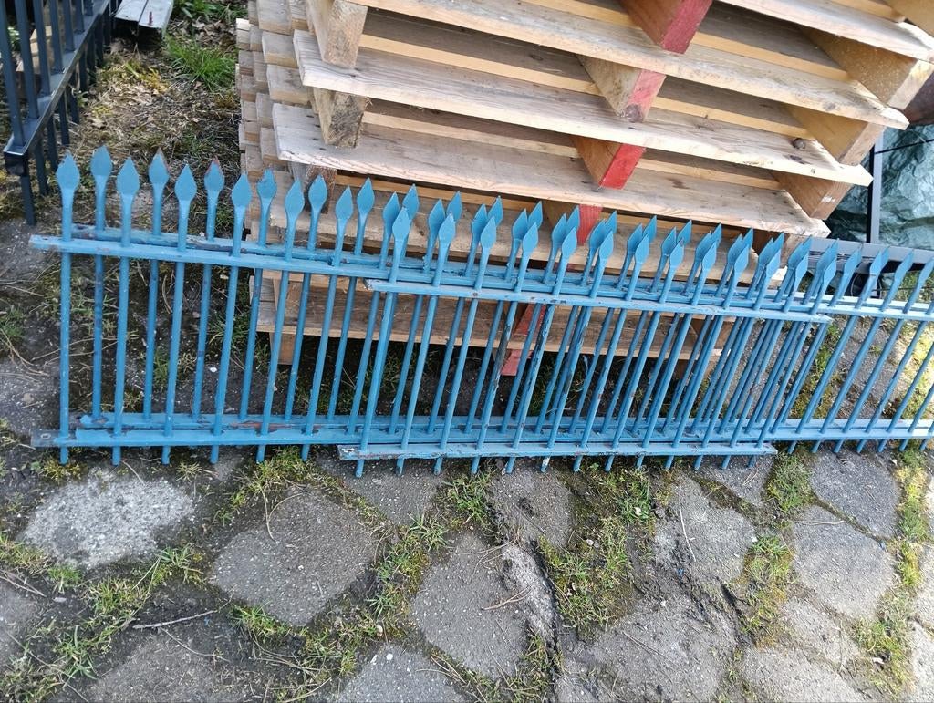 Ijzeren poort, Ophalen of Verzenden, Gebruikt, IJzer, Sierhekwerk