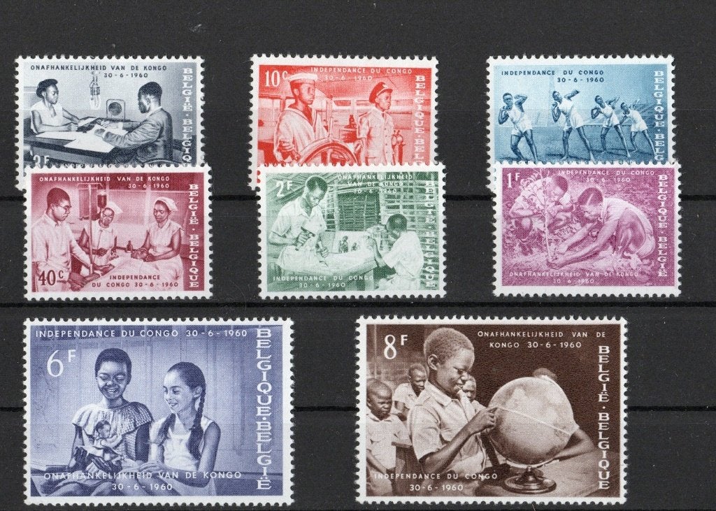 Postzegels Belgie 1960 1198/1205, Ophalen of Verzenden, Postfris