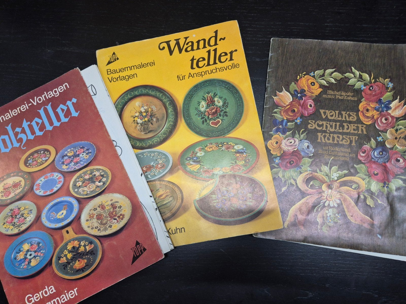 Volksschilderkunst Boeken - Bauernmalerei Vorlagen, Ophalen of Verzenden, Gelezen, Tekenen en Schilderen, Michel Spohr, Piep Eskes, Hermann Kuhn, Gerda Stegmaier