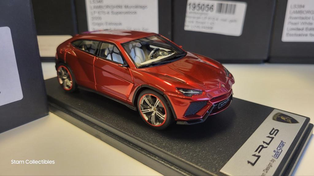Looksmart LS399A Lamborghini Urus Beijing Motorshow Red 2012, Overige merken, Auto, Ophalen of Verzenden, Zo goed als nieuw