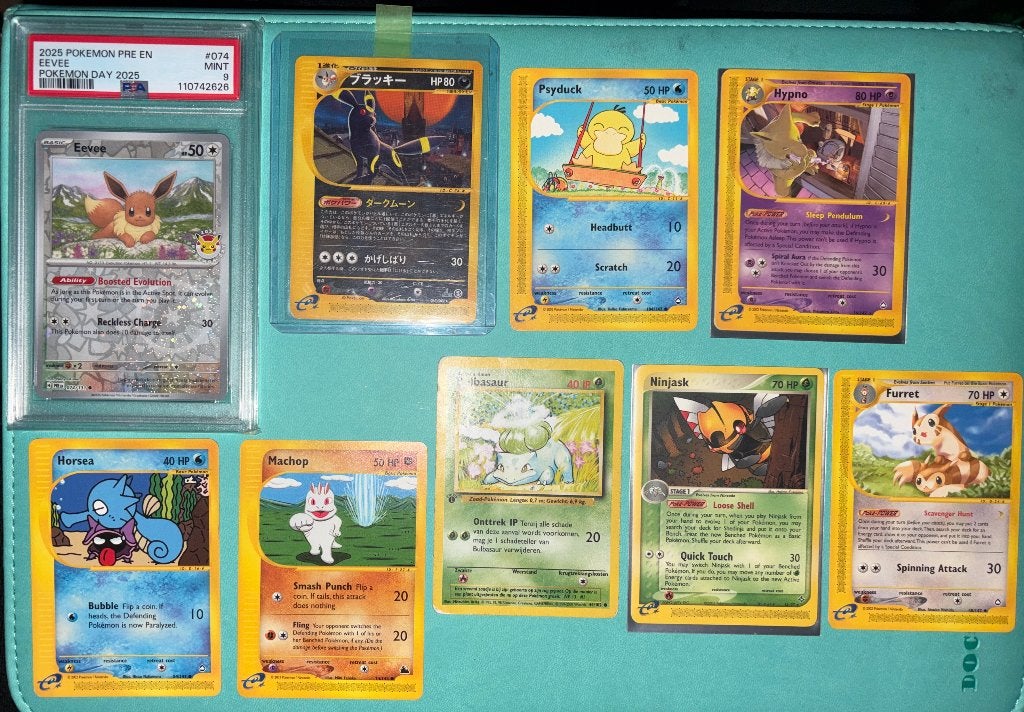 Prachtige Pokémon kaartjes!, Verzenden, Zo goed als nieuw, Meerdere kaarten