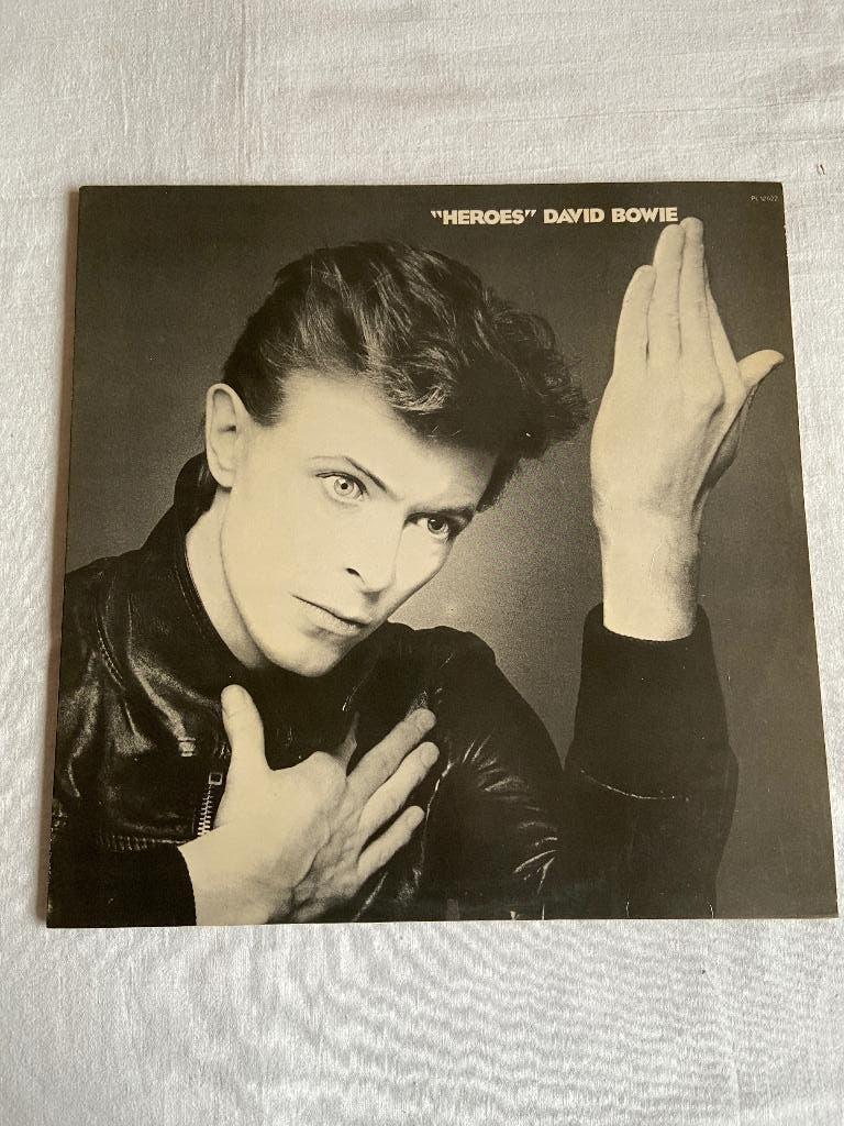 David bowie  -  " heroes", Cd's en Dvd's, Verzenden, Zo goed als nieuw, 12 inch