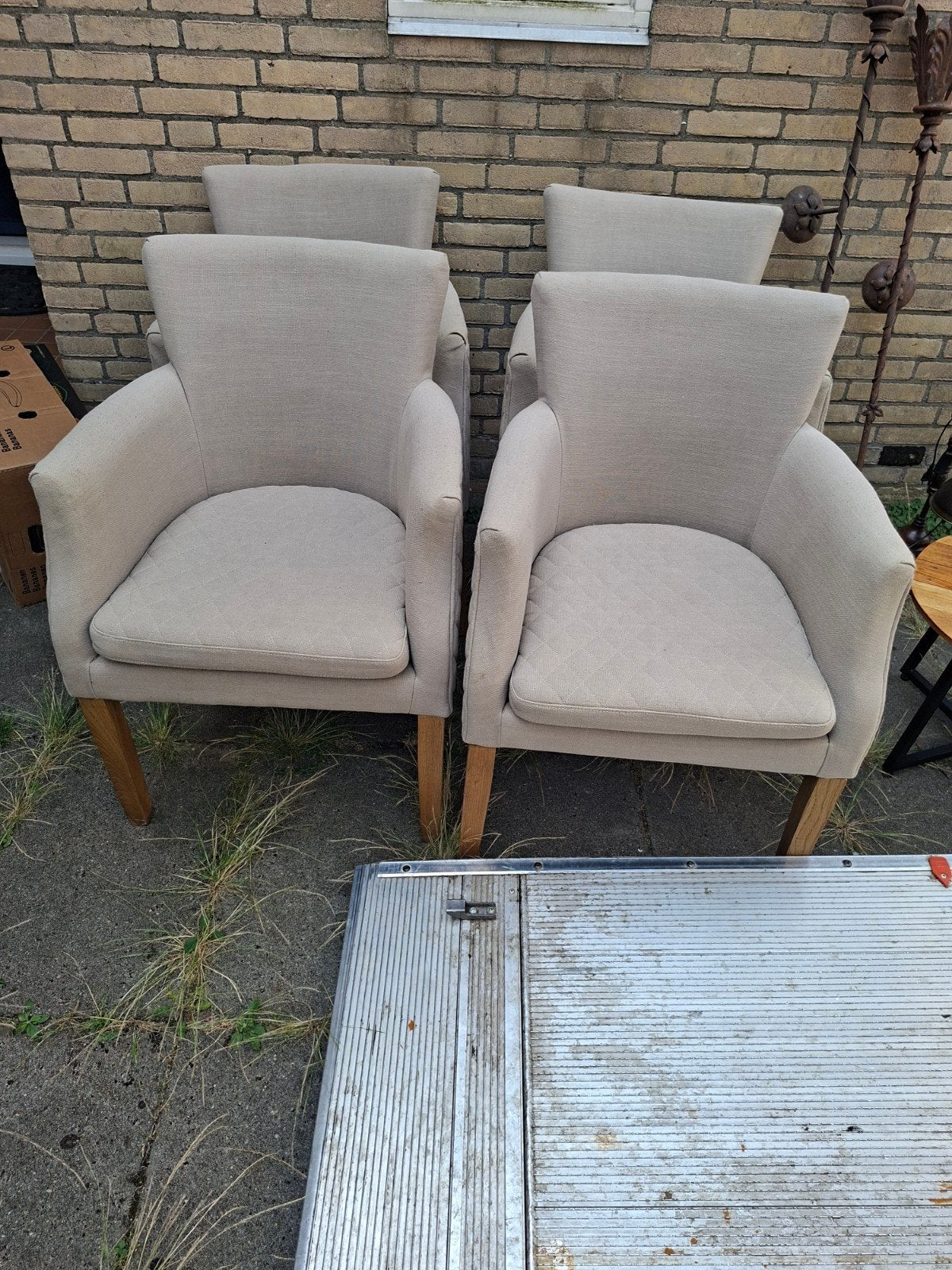 4 mooie eetkamerstoelen bij sb kringloop, Ophalen, Zo goed als nieuw