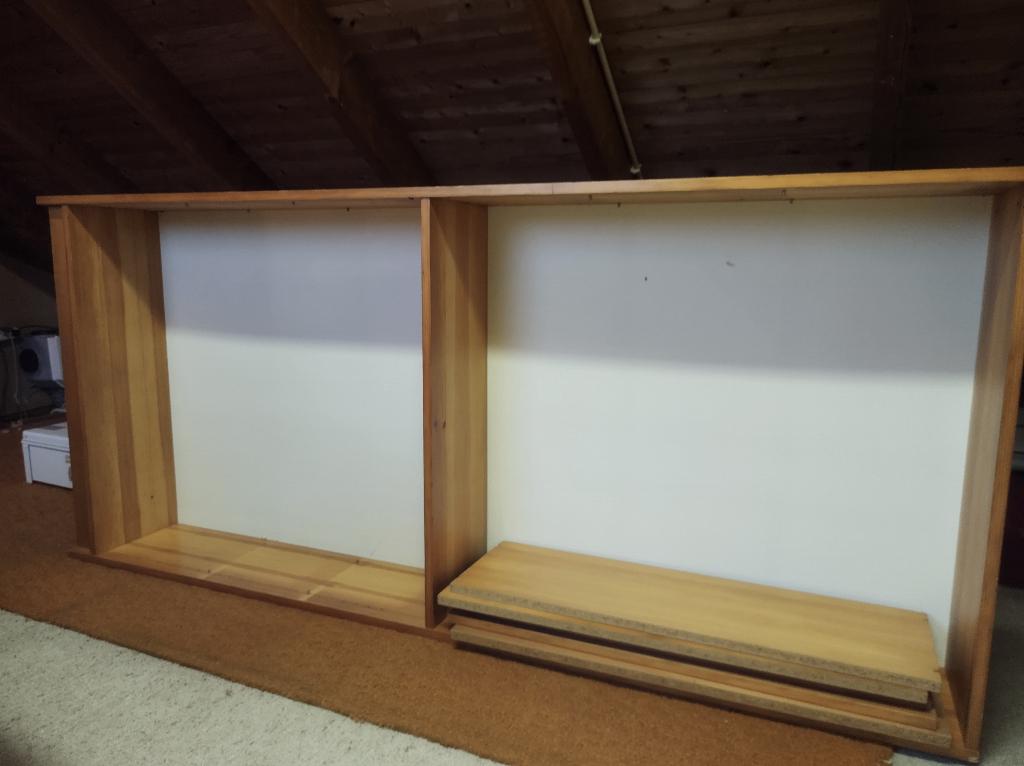 Gratis boekenkast, Ophalen, Met plank(en), Gebruikt, 50 tot 100 cm
