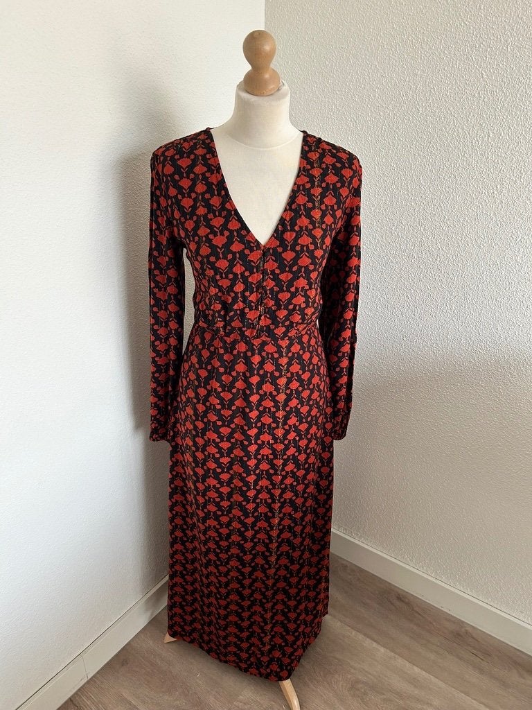 Fabienne Chapot maat 40 Isabella isa dress 2916, Maat 38/40 (M), Oranje, Ophalen of Verzenden, Zo goed als nieuw