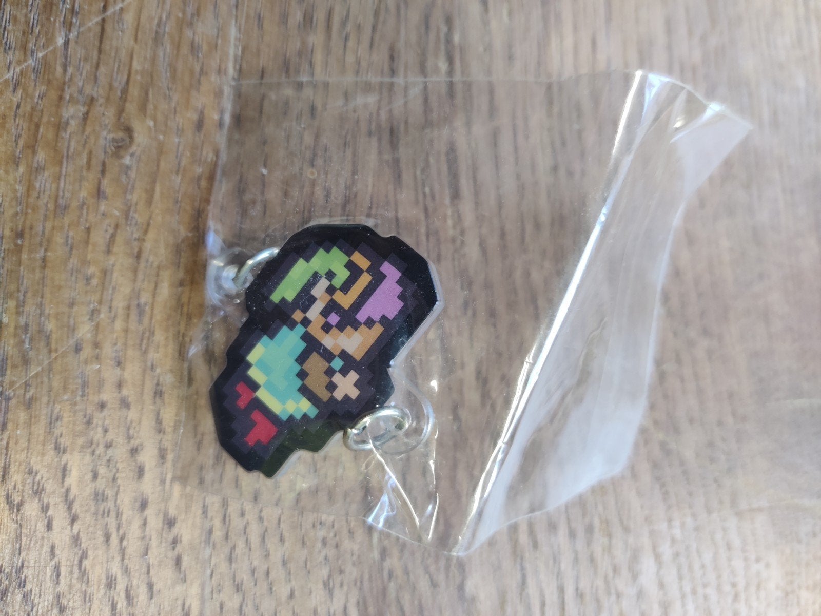 Nintendo The Legend of Zelda Link pixel sleutelhanger, Ophalen of Verzenden, Nieuw, Merk