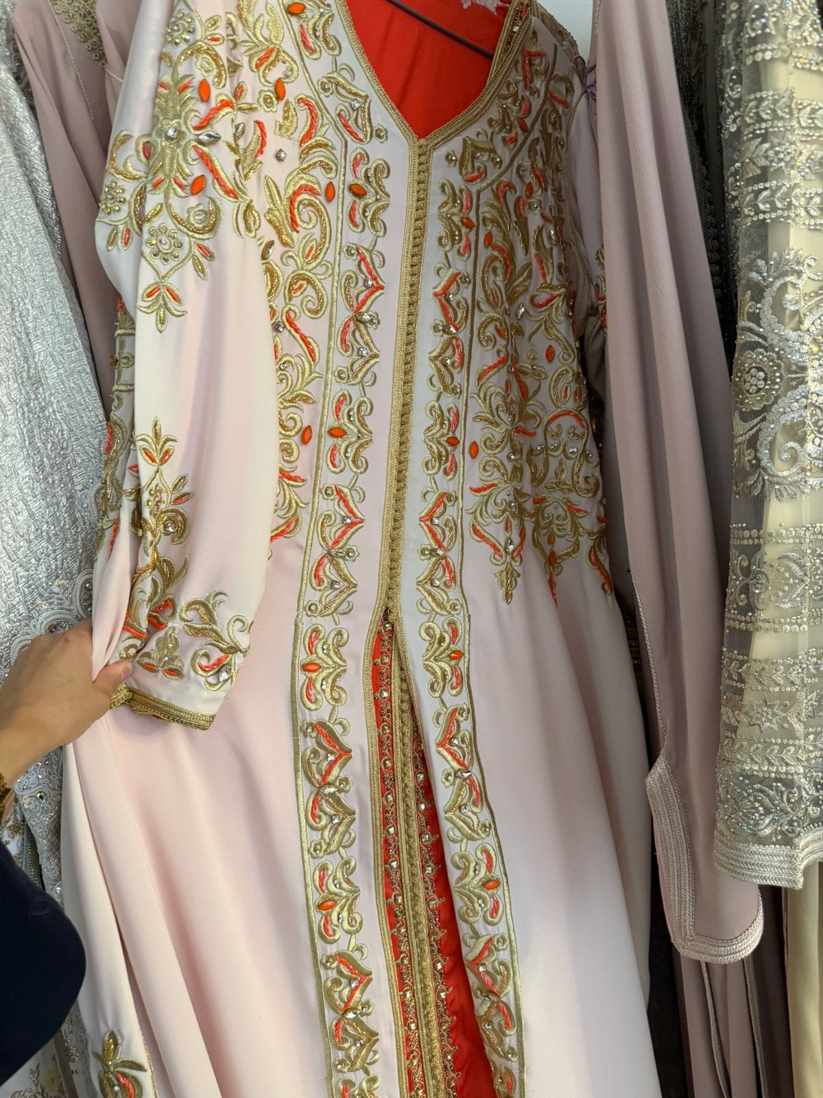 Marokkaanse jurken/takchita/kaftan/ dresses, Galajurk, Maat 42/44 (L), Ophalen of Verzenden, Zo goed als nieuw