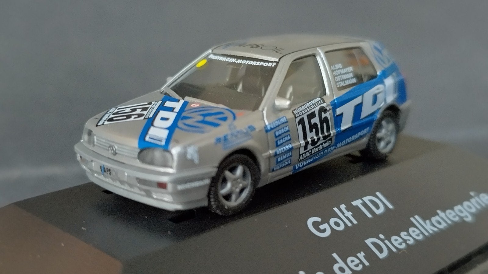Volkswagen VW Golf Tdi 24 uur Nurburgring 1;87 Herpa Pol, Auto, ., Nieuw, Ophalen of Verzenden