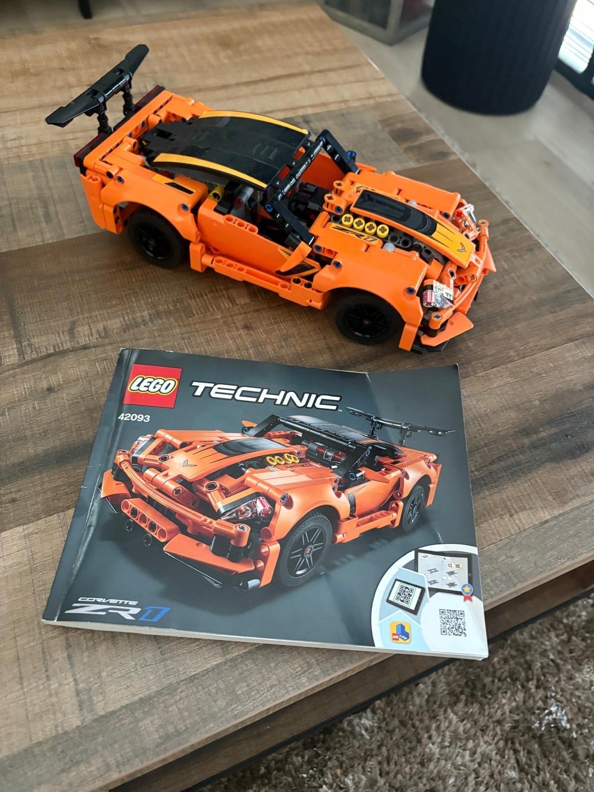 LEGO Technic Chevrolet Corvette ZR1 (42093), Ophalen of Verzenden, Zo goed als nieuw, Overige merken