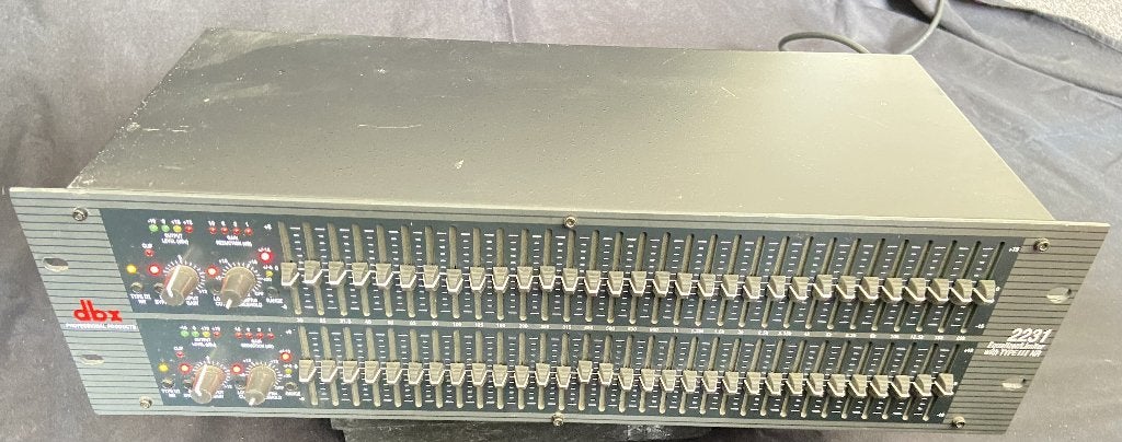 DBX 2231 professionele 31-bands grafische equalizer, Muziek en Instrumenten, Effecten, Ophalen, Equalizer