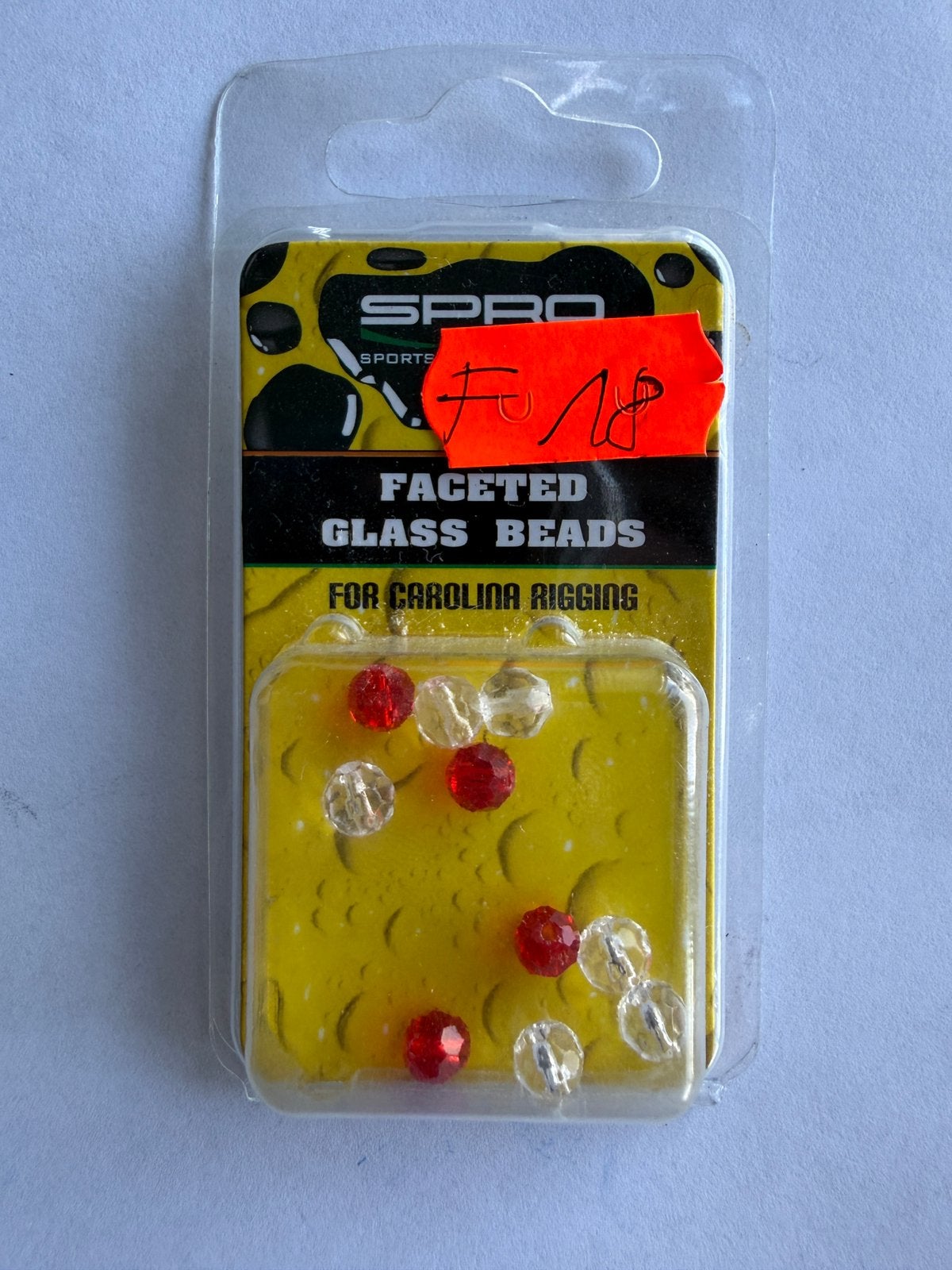 SPRO Faceted Glass Beads 8mm – Carolina Rig F18, Ophalen of Verzenden, Zo goed als nieuw, Kleding