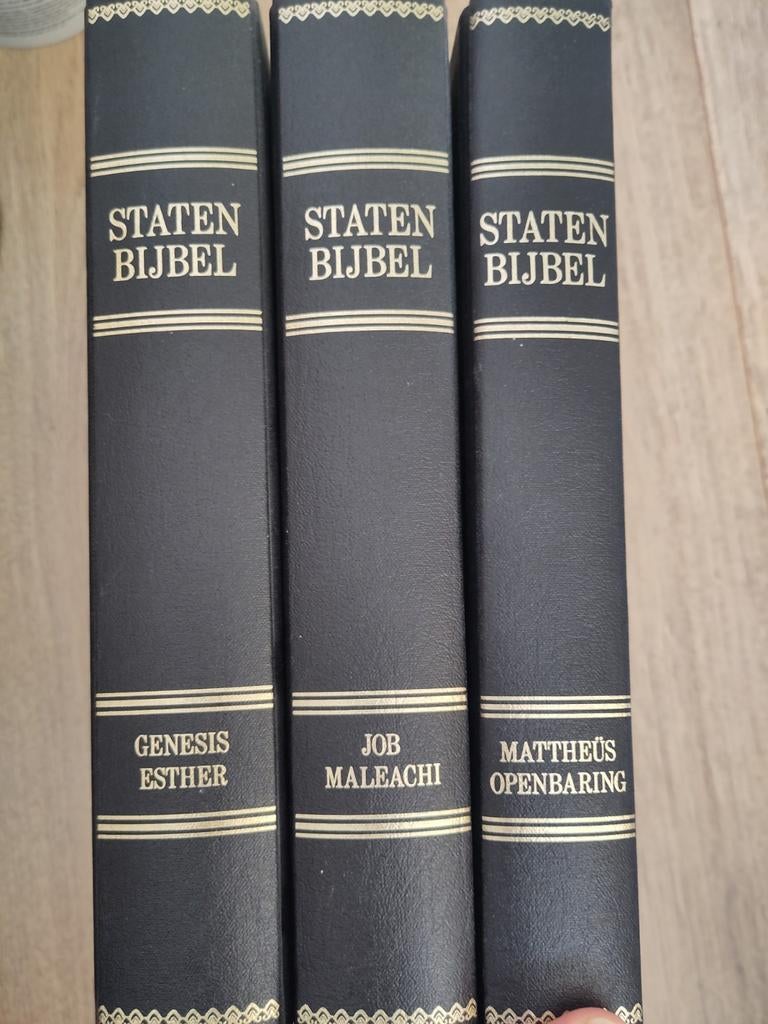 Statenbijbel - Complete set van 3 delen, Ophalen of Verzenden, Jacob en Pieter Keur
