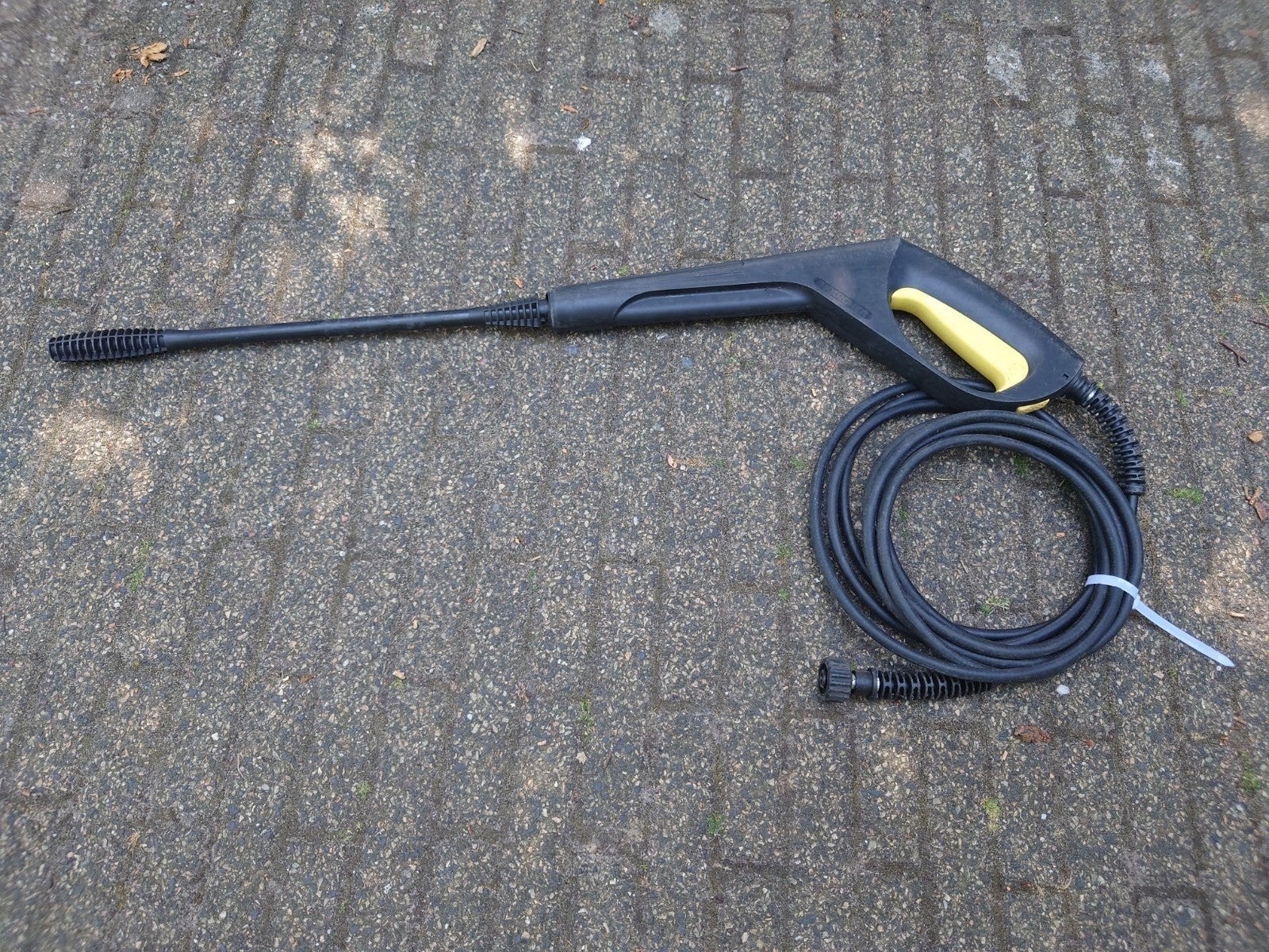 Karcher spuitlans + vuilfrees + 5 Meter lange hogedrukslang, Ophalen of Verzenden, Gebruikt, Elektrisch, Karcher
