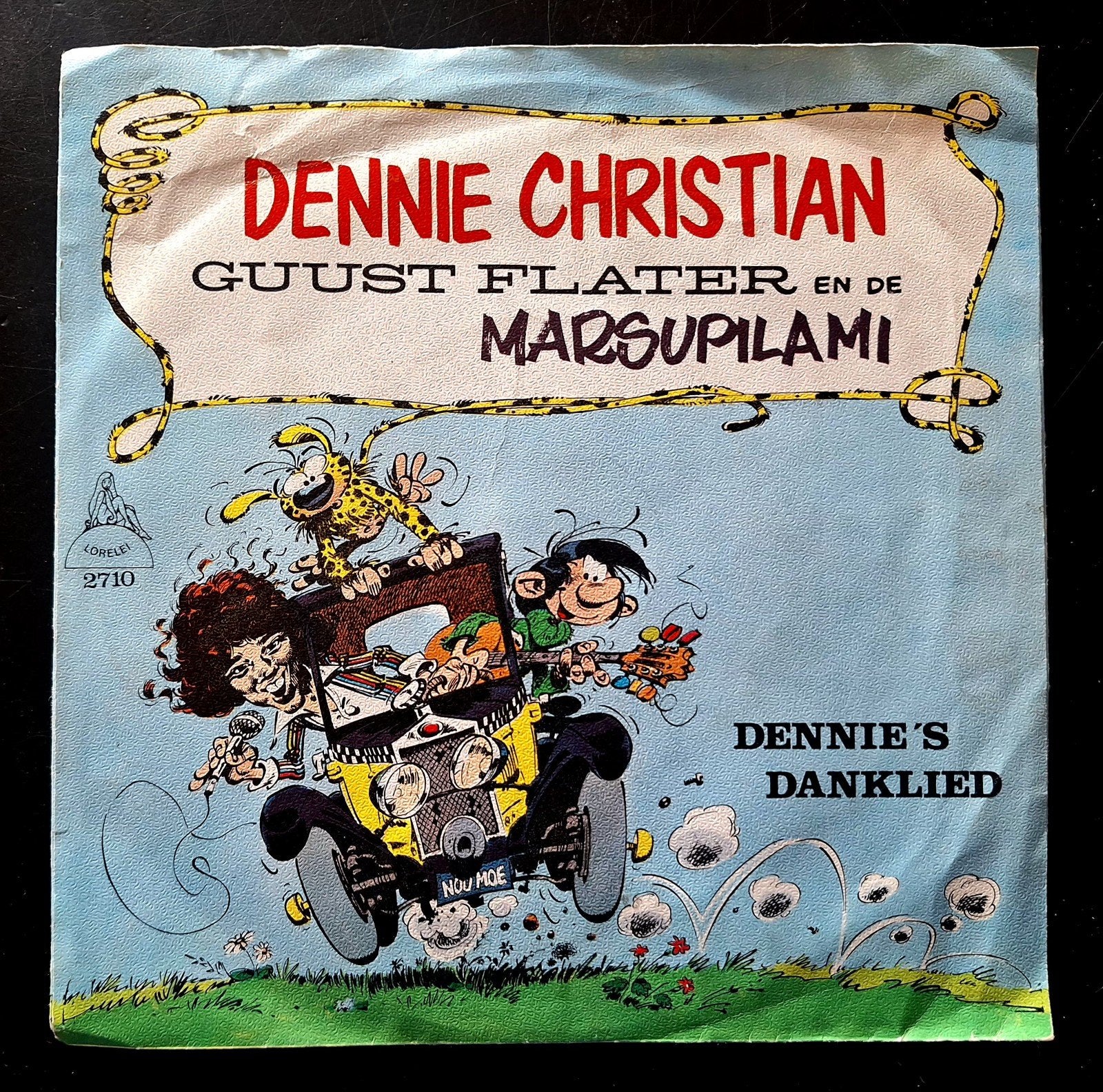 7"/SINGLE  DENNIE CHRISTIAN -Guust Flater & De Marsupilami, Cd's en Dvd's, Ophalen of Verzenden, Gebruikt, Nederlandstalig
