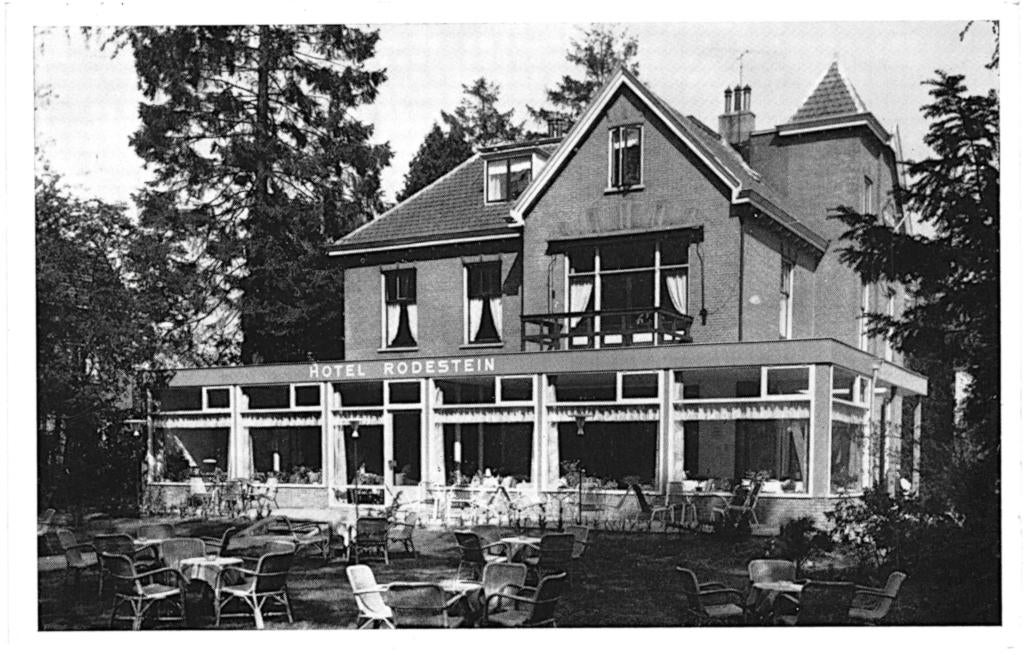 913817 Doorn utr 1963 Hotel Rodestein Postzegel afgeweekt