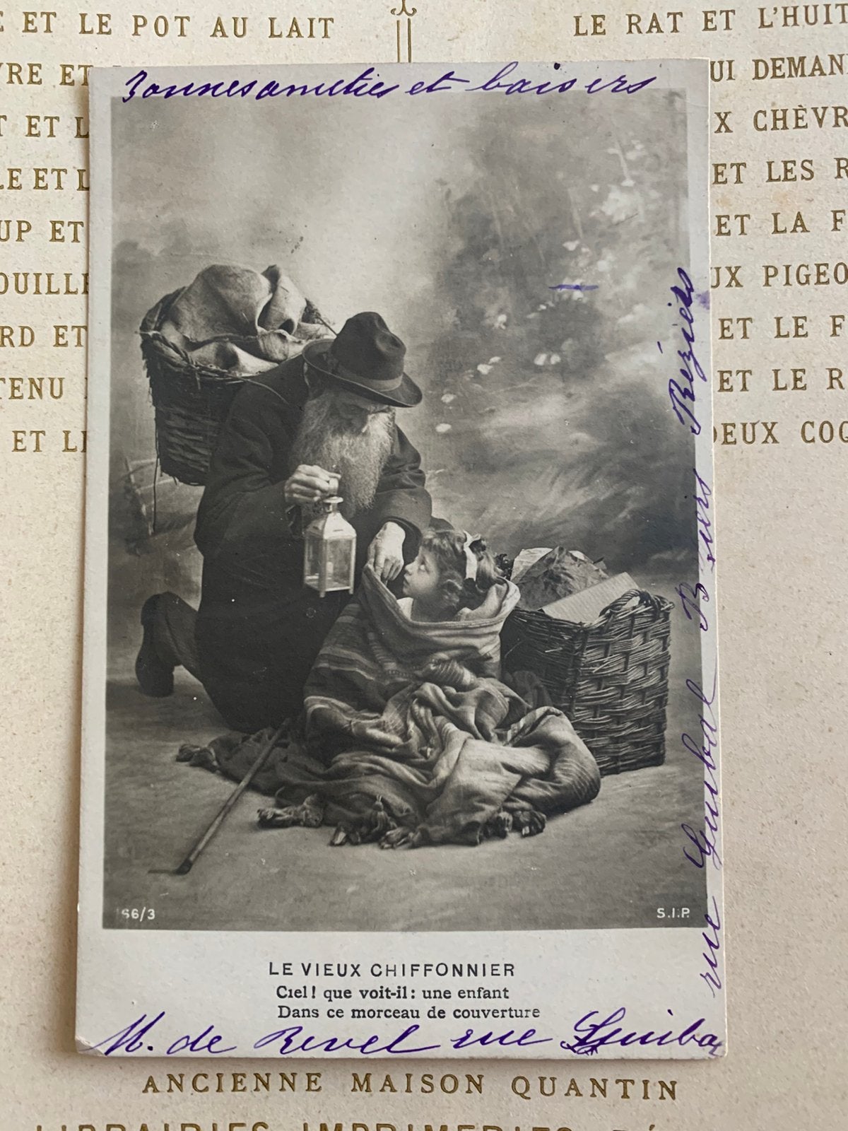 1903 Le vieux chiffonnier - De oude voddenman (RR), Verzamelen, Ophalen of Verzenden, Voor 1920, Gelopen, Kinderen