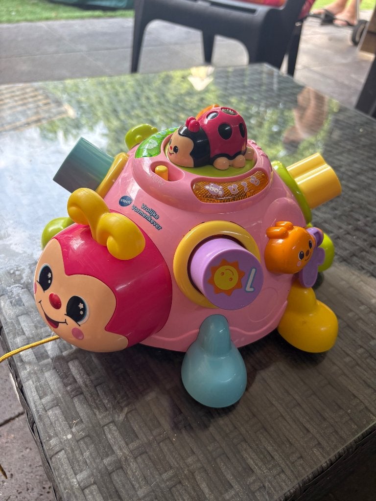 VTech vrolijke vormenkever, Ophalen, Zo goed als nieuw, 6 maanden tot 2 jaar