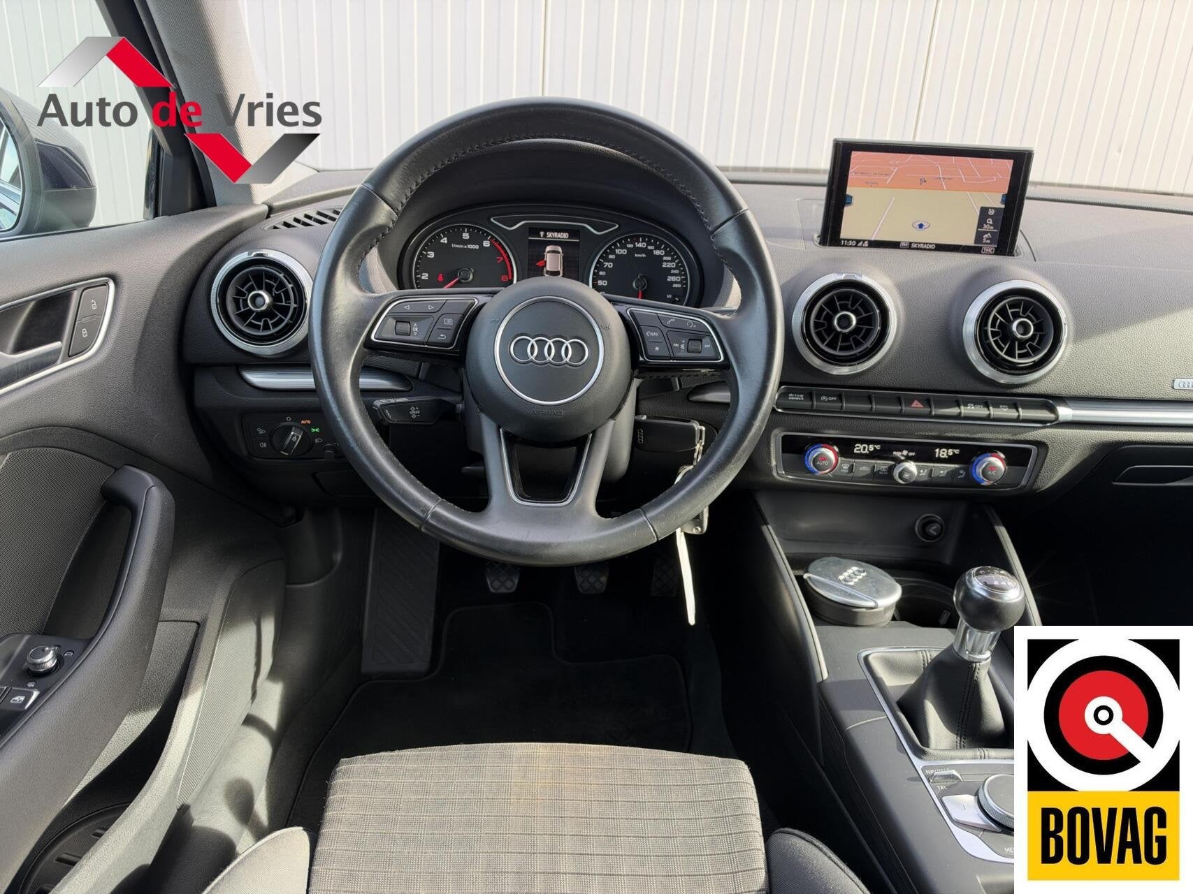 Audi A3 Sportback 1.0 TFSI Sport Lease Edition|NL-Auto, Auto's, Voorwielaandrijving, Stof, Gebruikt, Automatische klimaatregeling