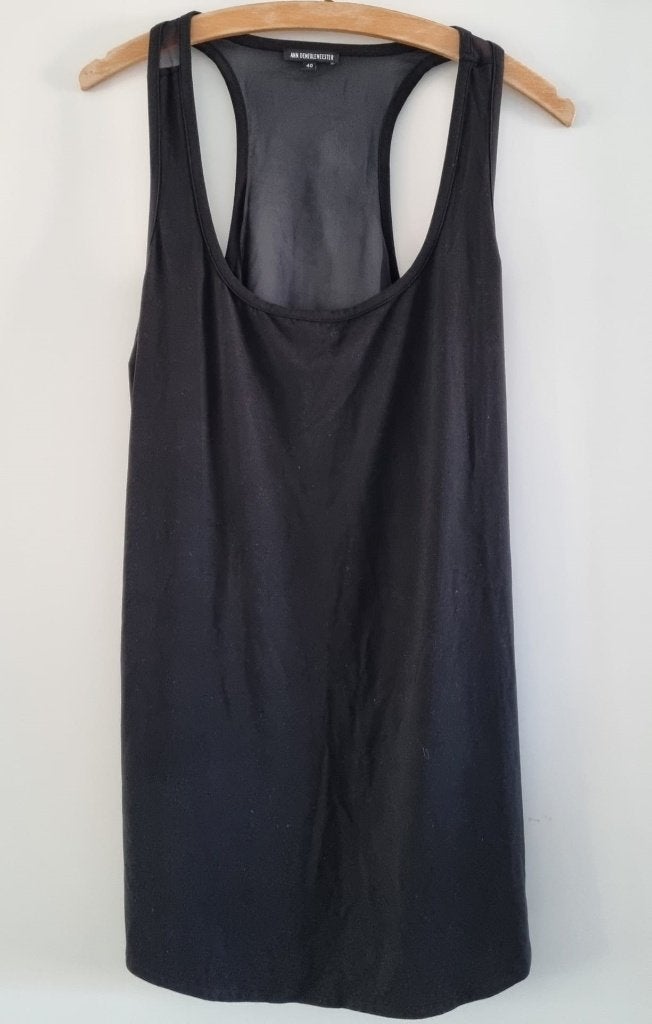 Ann Demeulemeester top, Kleding | Dames, Maat 38/40 (M), Zwart, Nieuw, Ophalen of Verzenden