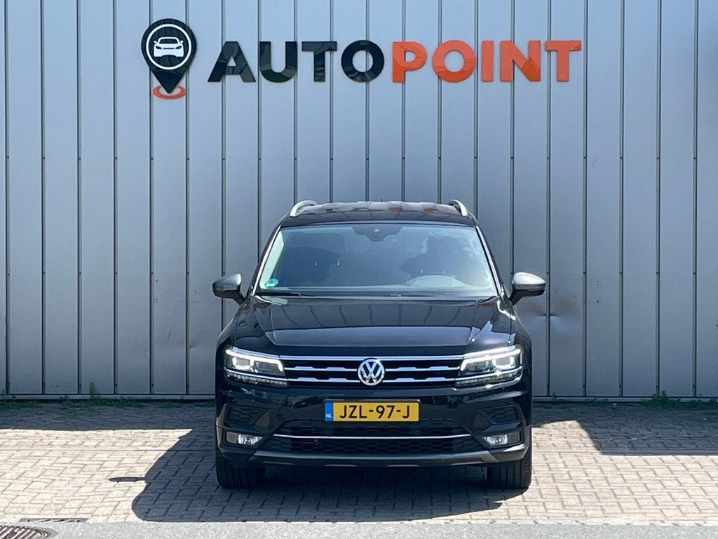 Volkswagen Tiguan Allspace 2.0 TSI 4Motion Highline Business, Auto's, Gebruikt, 1984 cc, Zwart, Bedrijf